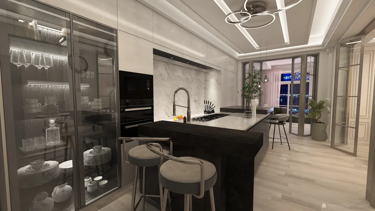 Kitchen 3d design renderings