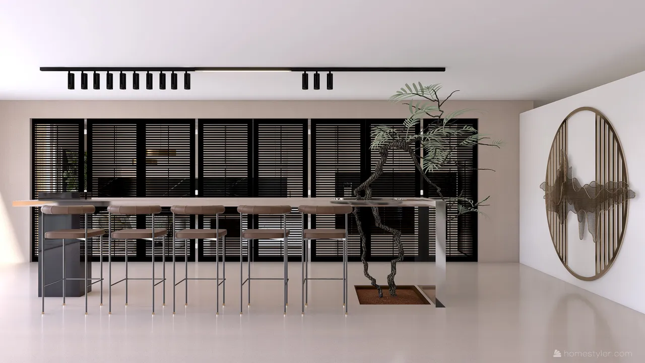 LivingDiningRoom 3d design renderings