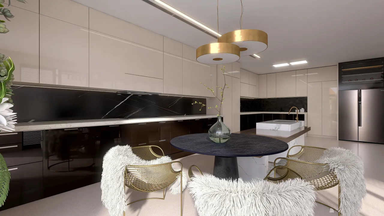 Kitchen 3d design renderings