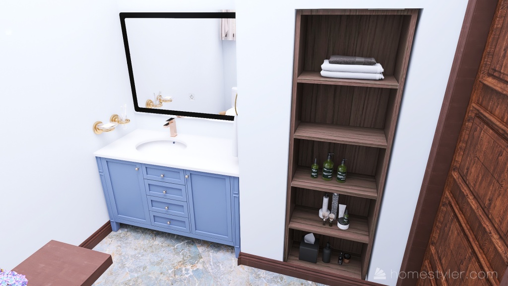 Contemporary Bathroom 3 3d design renderings