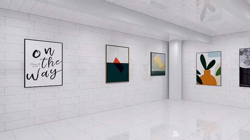 Museo de arte 3d design renderings