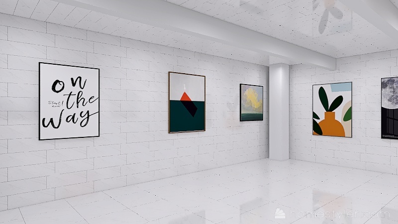 Museo de arte J 3d design renderings