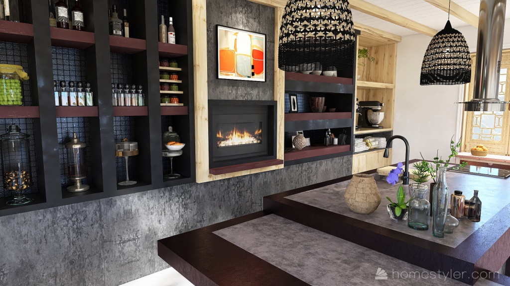 #Kitchencontest,inspiration libre 3d design renderings