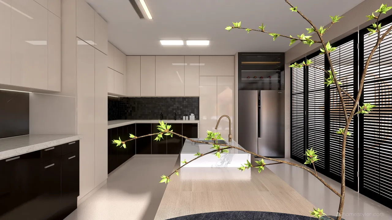 Kitchen 3d design renderings