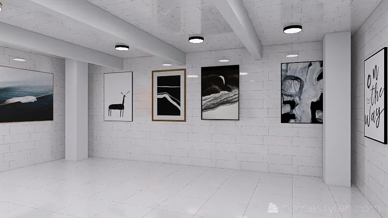 Museo de arte 3d design renderings