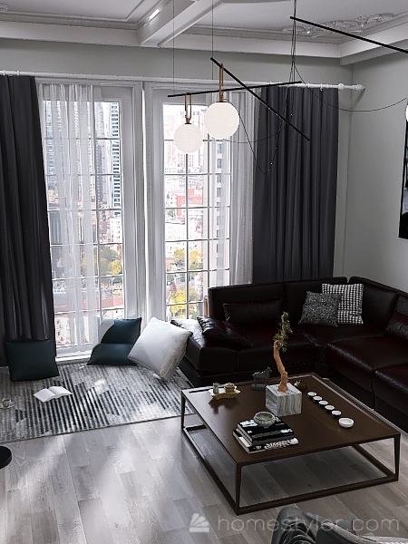 Y_Luyi_youtuber house 3d design renderings