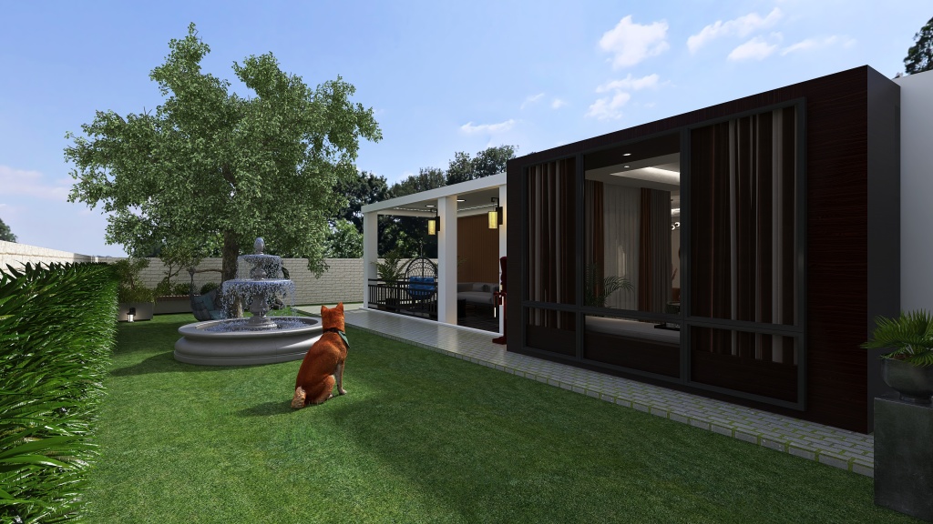Contemporary AD Project House 3d design renderings