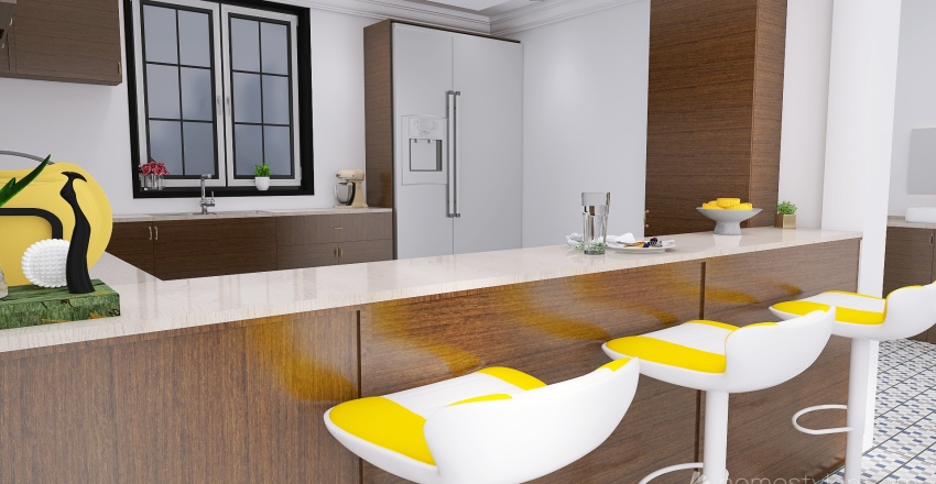 #KitchenContest - My Kitchen 3d design renderings