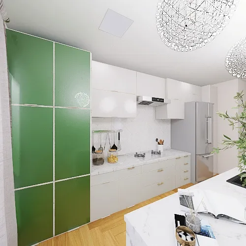 #KitchenContest_VerdePaz 3d design renderings