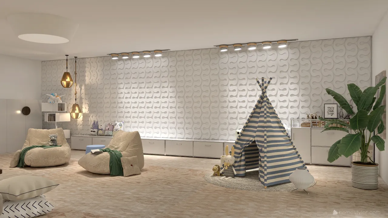 KidsRoom 3d design renderings