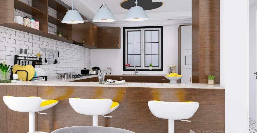 #KitchenContest - My Kitchen 3d design renderings
