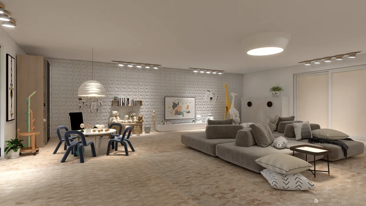 KidsRoom 3d design renderings