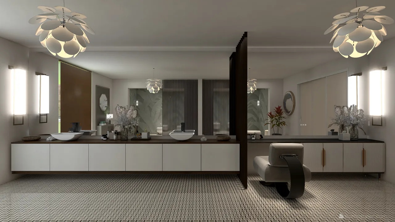 Bathroom 3d design renderings