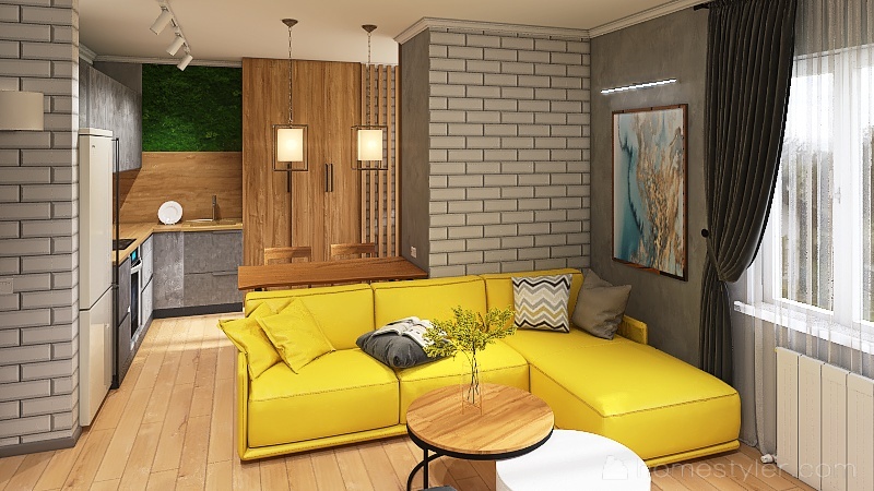 loft with edits from the customer 3d design renderings