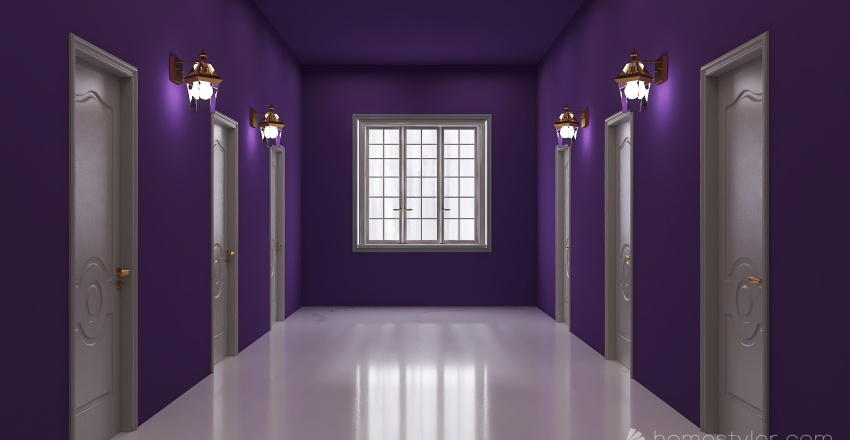 Sensaciones de Pasillos y Texturas de Paredes en Sala 3d design renderings