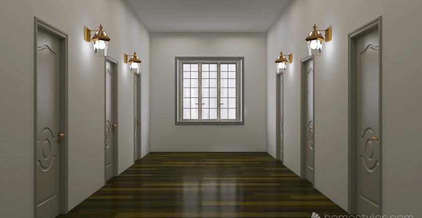 Sensaciones de Pasillos y Texturas de Paredes en Sala 3d design renderings