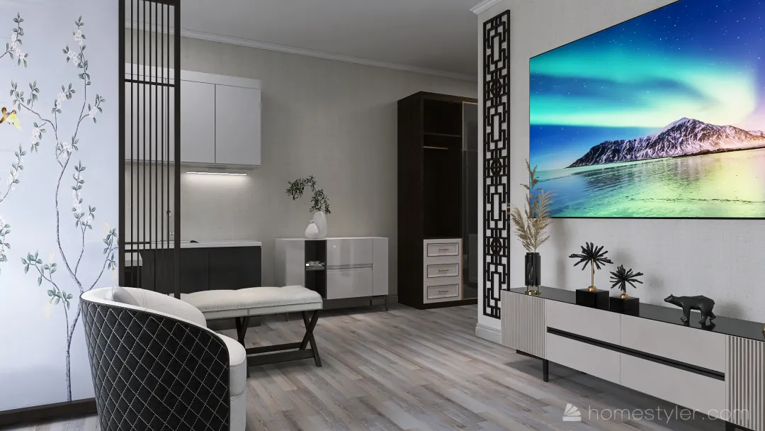 #Residential -The comfort and the space 3d design renderings