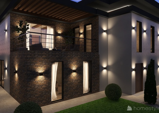 #HSDA2021Residential Modern House Design Rendering