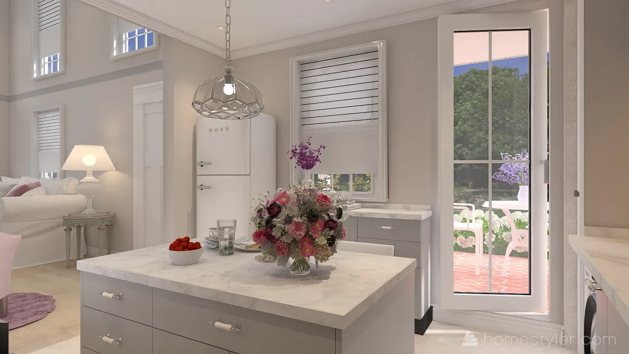 Kitchen 3d design renderings