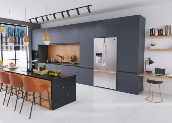 #KitchenContest- The Heart of the House Design Rendering