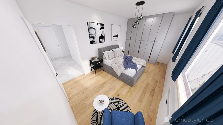 Спалня 3d design renderings