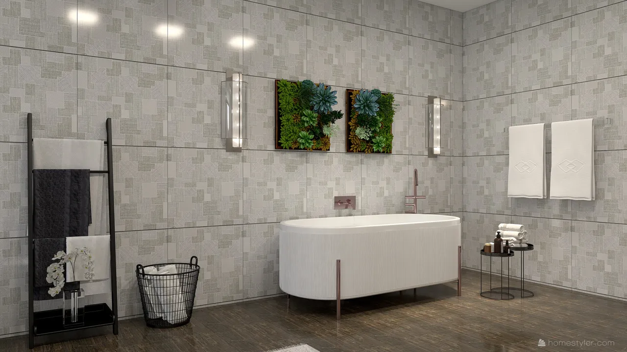 Bathroom 3d design renderings