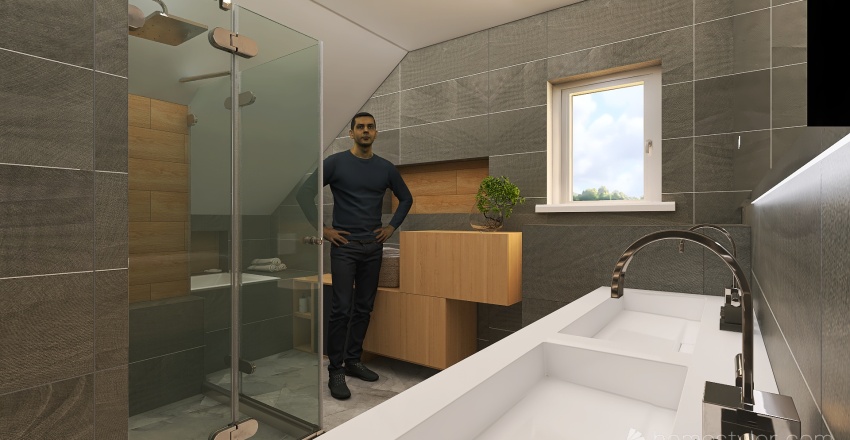 Stoklásek_bathroom 2.0 3d design renderings
