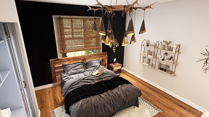Bedroom 3d design renderings