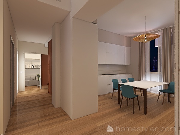 Final Appartamento 14b 3d design renderings