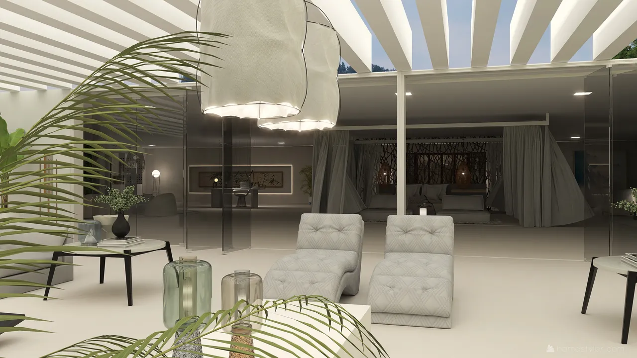 Balcony 3d design renderings