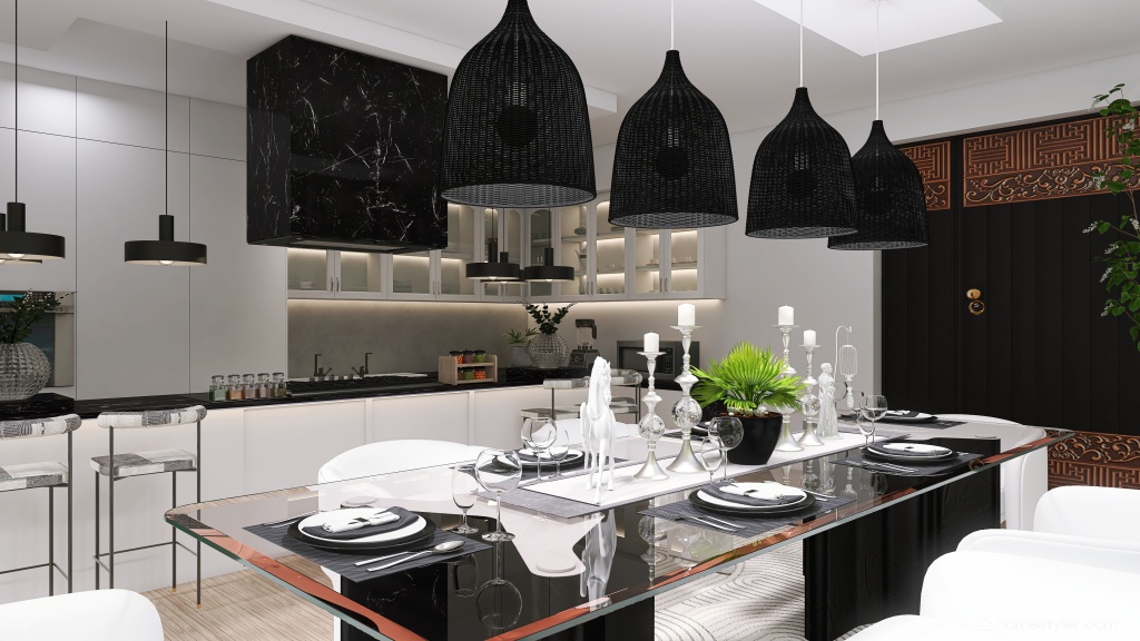 #KitchenContest - Modern Life 3d design renderings
