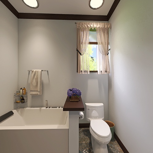 Contemporary Bathroom 3 3d design renderings