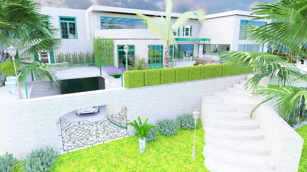 #HSDA2021Residential France Landhouse 3d design renderings
