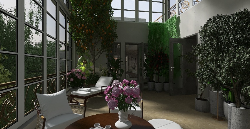 greenhouse 3d design renderings