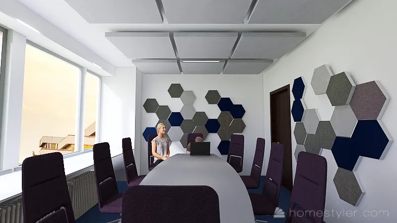 Copy of Telekonferencna miestnost V4 3d design renderings