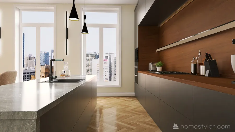 #kitchenContest 3d design renderings