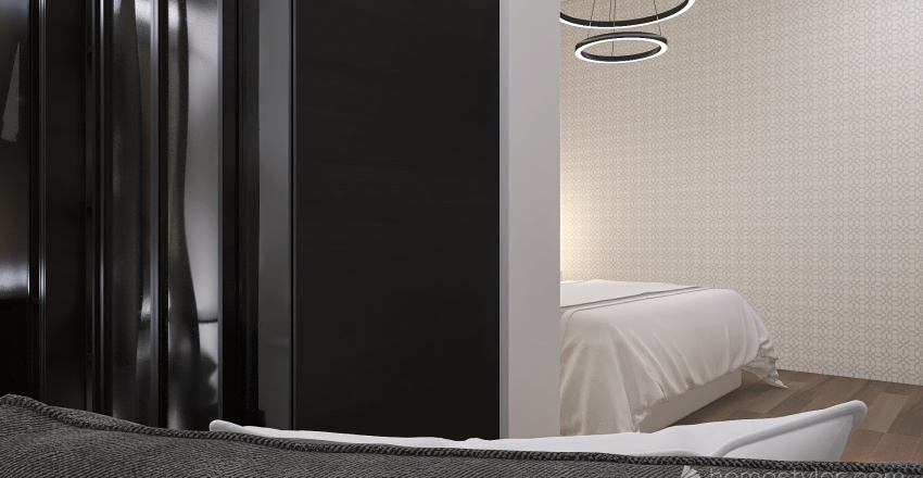 luxe hotel room 3d design renderings