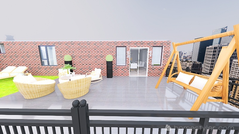 My Single Story House 3d design renderings