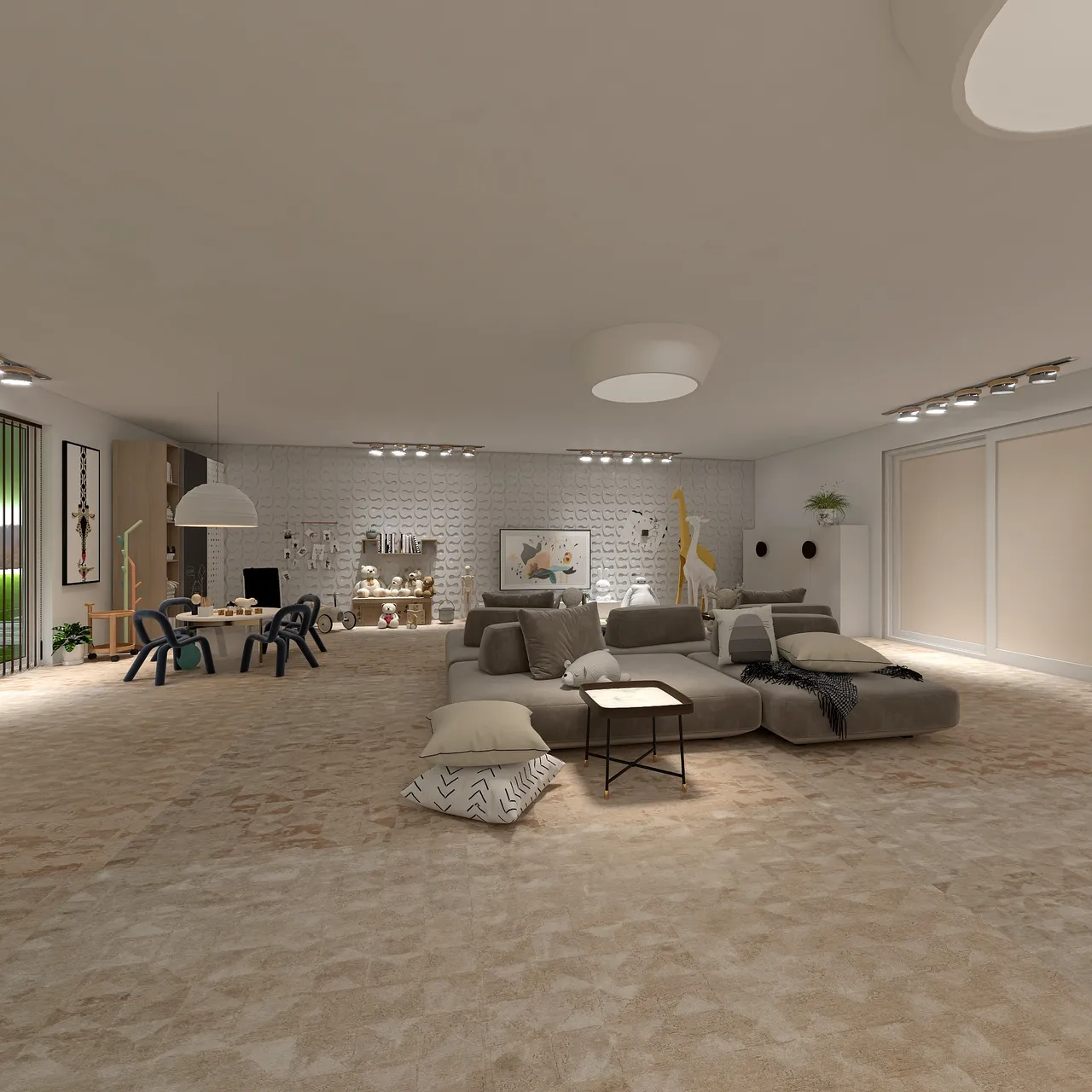 KidsRoom 3d design renderings