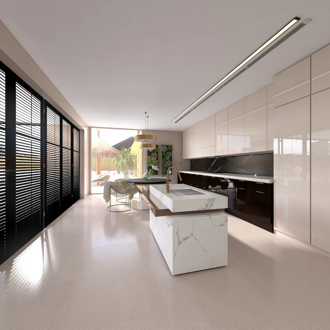 Kitchen 3d design renderings