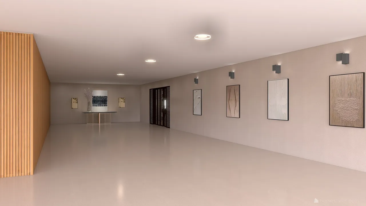 Hallway 3d design renderings