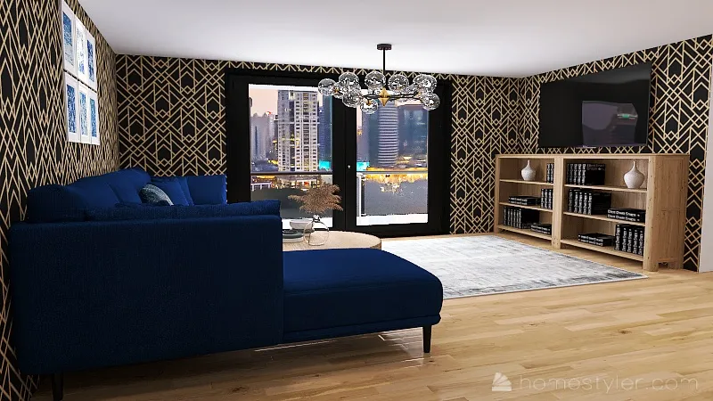 Living Room3 3d design renderings