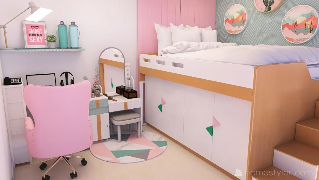 Raised Bed 3d design renderings