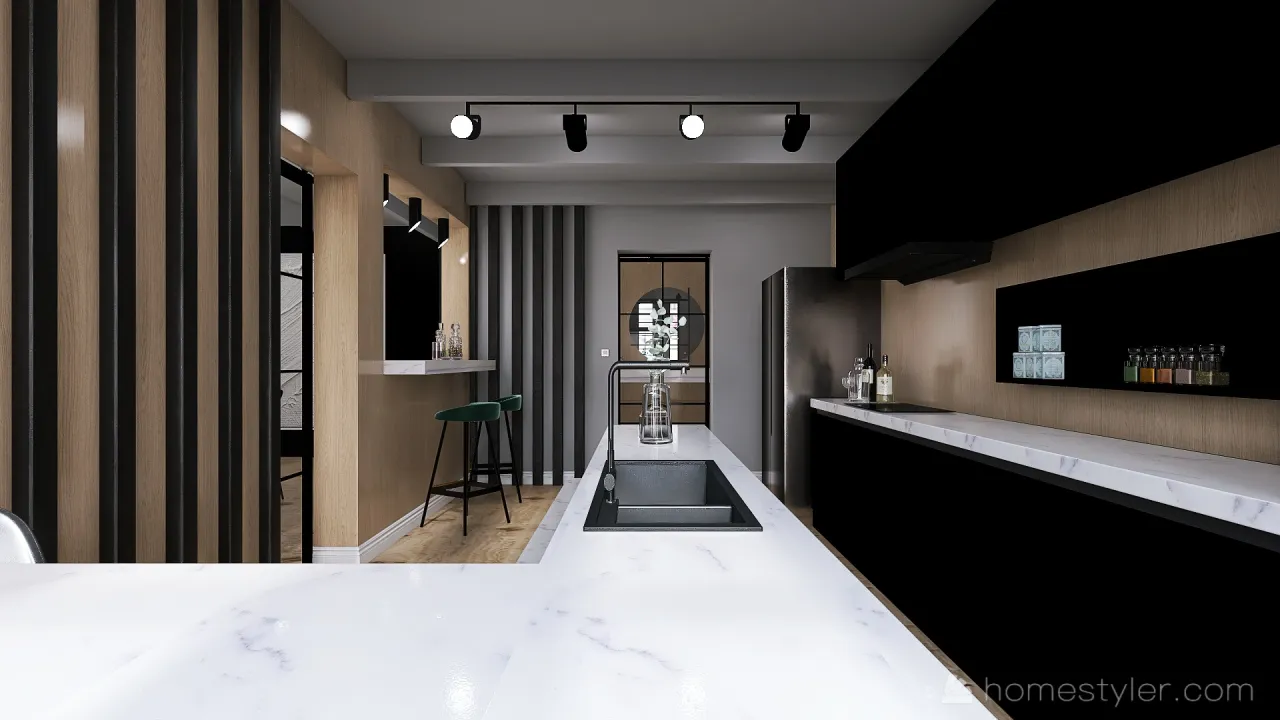 Kitchen 3d design renderings