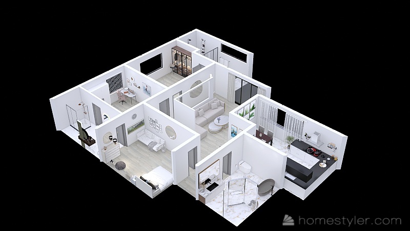 modern style home 3d design picture 215.69