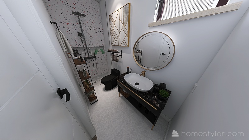 Bathroom 3d design renderings