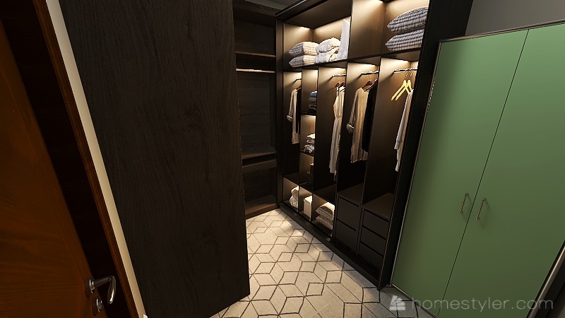 Mater Closet 3d design renderings