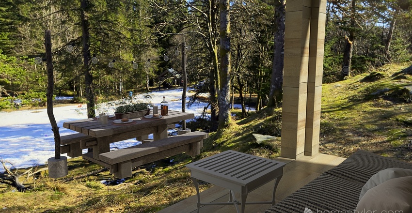 Terrace 1 3d design renderings