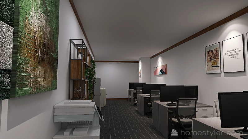 Copy of văn phòng 3d design renderings