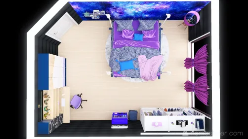 Girls Galaxy Room (for my friend  Artsy Aesthetic)